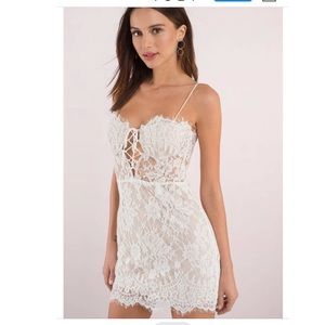 Marilyn Lace Bustier Dress